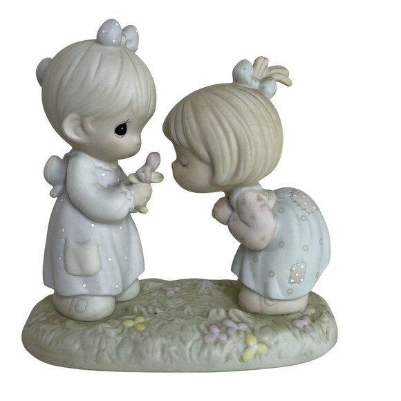 VTG Precious Moments 521817 Good Friends Are Forever Samual J Butcher 1989 u - Picture 2 of 8